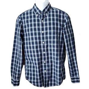 J Crew Shirt Tartan Plaid Button Down Men's Size Slim Fit Small
